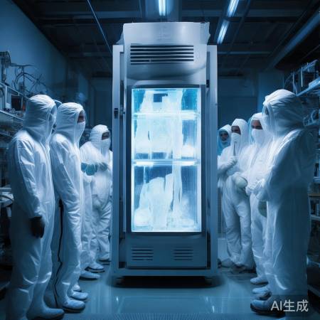 极寒实验室研究新型材料