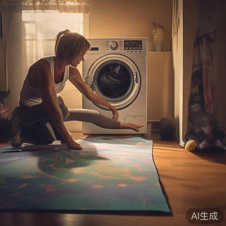 “洗衣机变健身房”