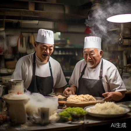 沈腾炒饭师傅学艺成