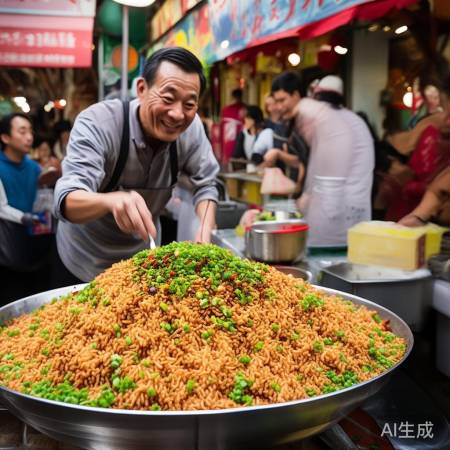 “双击666,分腾炒饭火久享美